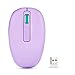 Wireless Mouse, Vogek 2.4GHz Wireless Mouse Small Optical Wireless Mouse with 1601 DPI Nano USB Receiver for Laptop - Purple
