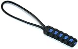 Redvex Thin Blue Line Paracord Knife Lanyard Made 6 inch Length with Free Keychain - Support Your Law Enforcement/Public Safety - (Custom