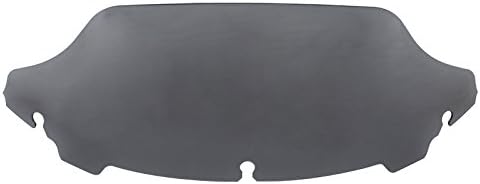7" Smoke Wave Windshield Windscreen For Harley Touring Electra Street Glide 2014-2017