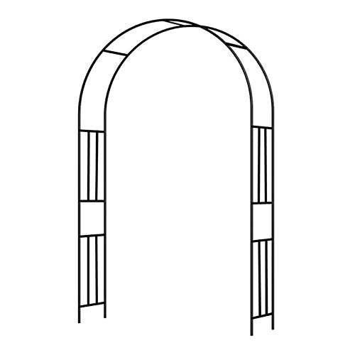 YYQ SHOP Metall Rosenbogen 180×240cm 210×240cm Rostfrei Rosenbogen Gartenbogen Rankhilfe Schwer Rankgitter Rankbogen…