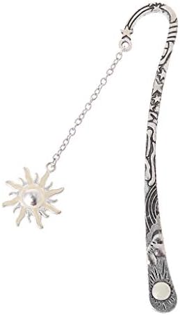 JUNESUN Glow In The Dark Luminous Book Marker Creative Sun Bookmark Label School Office Stationery