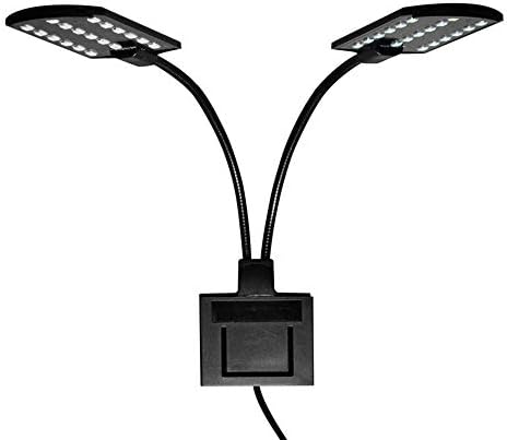 Zartk Decorative Lighting LED Aquarium Light Lighting Lamp Arm Clip Night Lamp Water Grass Breeding High Power For Fish Tank Decoration Decorative Lighting