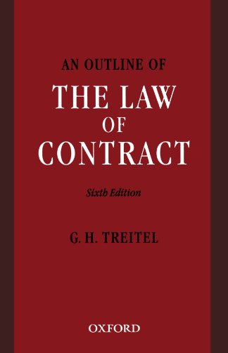 An Outline Of The Law Of Contract