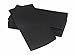 SimuLinen Black Linen Feel Disposable Dinner Napkins - Cloth-Like Kosher Napkins for Weddings and Showers, 16