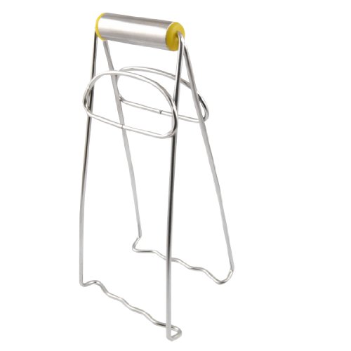 uxcell Cook Chef Stainless Steel Folding Hot Dish Plate Clip Tong