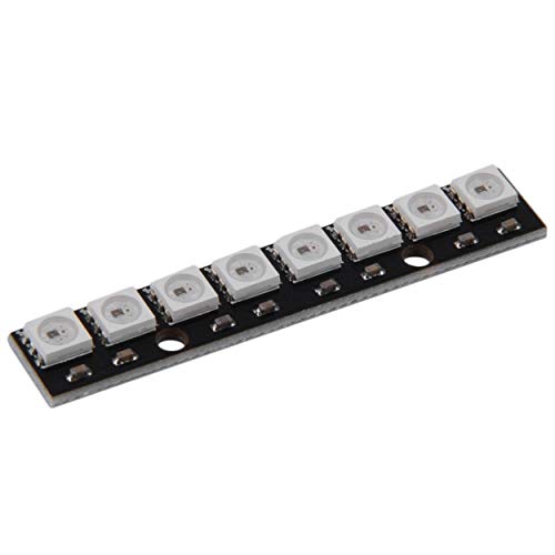 Professional WS2812 5050 RGB LED Panel 8-Bit LED Development Board Built-in Full Color-Driven Development Board