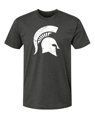 MSU Spartans T-Shirt Heather Charcoal Grey