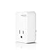Ankuoo Smart Plug Monitor Router WiFi Reset Outlet Works with Remote Control and Timer Via REC APP Wi-Fi Restarter one Pack, 1.75 x 3 x 2.25 inch, White