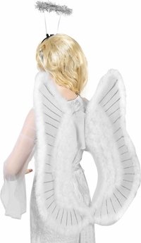 Women's Feather Angel Costume Wings