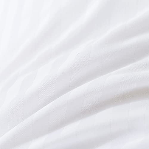 YZTEX 2 Pack Goose Feather and Down Pillows 100% Cotton Shell Soft Hotel Quality Pillows(40% Down)