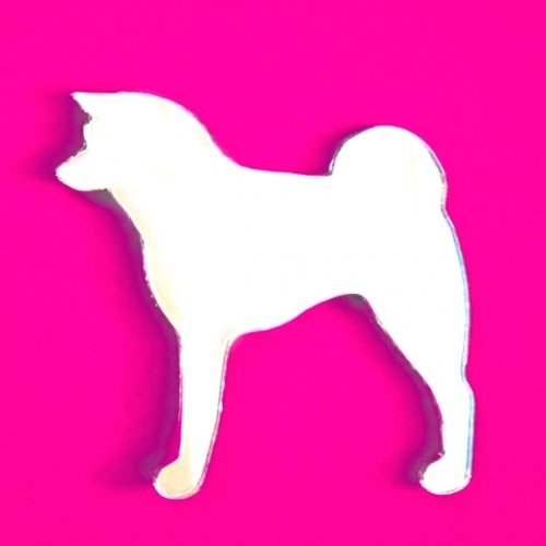 Super Cool Creations Japanese Akita Dog Mirror - 40cm x 32cm