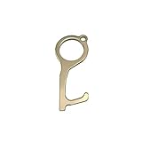No Touch Tool Handheld Brass EDC Keychain Tool