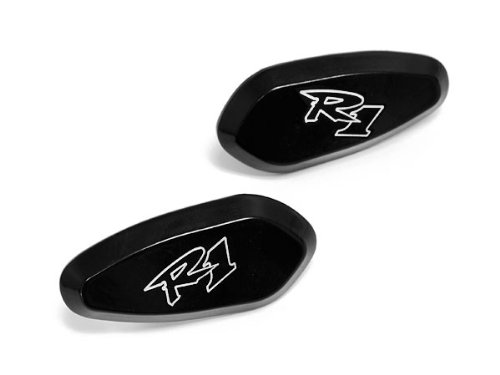 YonglongBlack Mirror Base Plates for 2000-2008 Yamaha R1 / YZF-R1 01 02 03 04 05 06 07