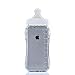 DStores iPhone 6 Plus White TPU Case,iPhone 6s Plus Case,Transparent Baby Bottle Milk Cartoon Silicone Cute oft TPU Drop Protection Cover for iPhone 6 Plus/6s Plus 5.5 inch