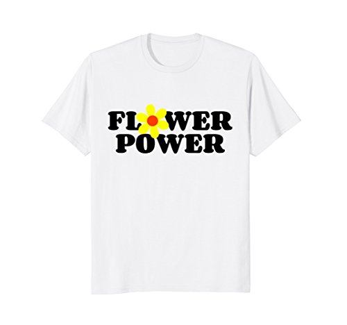 Daisy Flower Power 70s Style Hippie Inspired T Shirt Desertcart