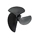 Estone 1 Set 3 Blade Nylon Propeller P1.4 Dia 47mm 52mm 55mm 57mm For 3/16 Shaft RC Boat