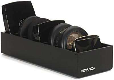 ROVANZA Acrylic COMPACT/BLUSH holder- Perfect diplay for your face powders, hilighters, blushes, and foundations. Available in many colors (Black)