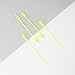HICKIES 1.0 Tieless Elastic One Size Fits All Shoelaces - Neon Yellow (14 Laces, Works in all shoes)
