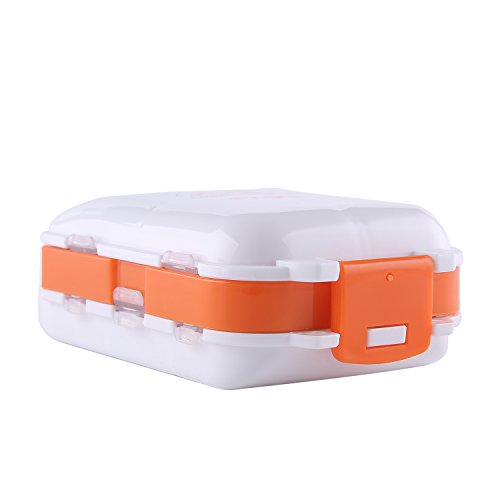 FaSoLa Portable Pill Case Box (Orange)