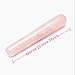 TOP-VRA Natural 2pieces Rose Quartz Pointed Massage Stick Stone Crystal Gua Sha Beads Scraping Massage Tool, Massage for Acupuncture Therapy Point Heart Chakra Treatment (Rose Quartz)