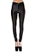 Yomsong Women's Clothing High Waist Shiny Satin Disco Black Pants (Large, Black)
