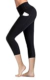 IUGA High Waist Yoga Pants with Pockets, Tummy Control, Workout Pants for Women 4 Way Stretch Yoga Leggings with Pockets