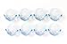 Baby Proofing Corner Cushion Guards 8-Pack Clear | Table Edge Safety for Child Proofing Corners | Superior Quality Adhesive (8 Pack, Clear)