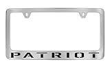 Jeep Patriot Chrome License Plate Frame