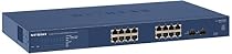 NETGEAR ProSAFE GS716T 16-Port Gigabit Smart Managed Switch (GS716T-300NAS)