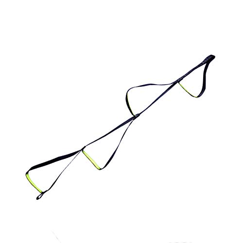 Tenrry Climbing Assistant 23KN 4 Step Foot Ascender Loop Flat Belt Foot Pedal Load Bearing Strap Webbing Sling for Mountaineering Rescue Aerial Work