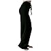 NB Women's Long Modal Comfy Drawstring Trousers (XXXL, Black)