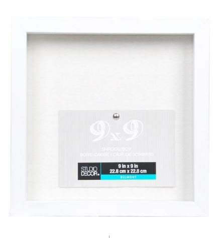 Studio Decor Heavy Duty Wood Frame 1 Depth Shadow Box Display