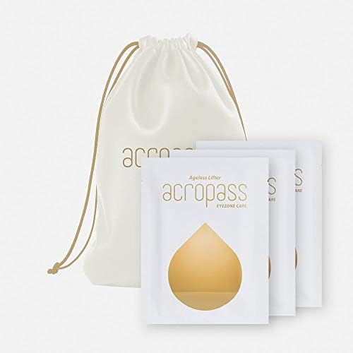 Acropass Ageless Lifter Anti-Aging Facial Mask with Dissolving Hyaluronic Acid Micro Structure, FDA Certified Long Lasting Moisturizing Hydrating Mask Smooth Fine Lines Wrinkles 8 Pcs (Trial Set)