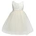 Merry Day Flower Baby Girl Lace Dress - Kids Princess Pageant Party Wedding Dresses for 0-10 T