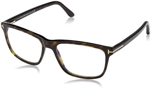 Amazon.com: Tom Ford Oval Eyeglasses TF5401 020 Transparent Gray