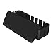 QICENT Cable Management Box Organizer USB Hub - Black