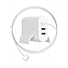 MacBook Pro Charger, Ponkor 85W Magsafe L-tip Power Adaptor Charger with 2-Port USB for Apple Mac Book Pro 15 inch and 17 inch