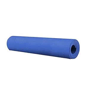 Yoga Mat Thick EVA Non-Slip Yoga Mat Purple Blue Hot Pink Gray Green Pink Sky Blue Yoga Mats Fitness Workout Mat for Women Yoga Pilates Meditation Gym Home Indoor Workout Floor Exercises
