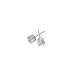 CAETLE ®925 Sterling Silver Zirconia Stud Earrings