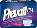 Prevail PM Extended Wear Adult Briefs - Large - 45