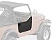 Bestop 5302815 Black Denim Lower Fabric Half Doors For 1976-1986 CJ7/CJ8