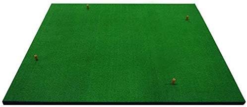 ZHJBD Real Golf Experience Square Golf Putting Pratice Mat | Thicken Non-Slip Golf Green Training Mat for Indoor/Outdoor Golf Aid Equipment,150 150cm/Product Code: CC-58