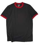 Mens Ringer T Shirts Triblend Crew Neck Performance