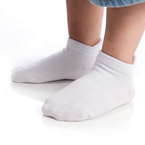 Aminson Anti Slip Non Skid Ankle Socks With Grips for Baby Toddler Kids