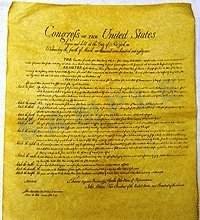 Three Documents of Freedom Set-Small - Constitution, Declaration of Independence, Bill of Rights