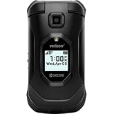 Kyocera DuraXV Extreme E4810 Verizon Rugged LTE Flip Basic Cell Phone Camera GPS Black- (Renewed)