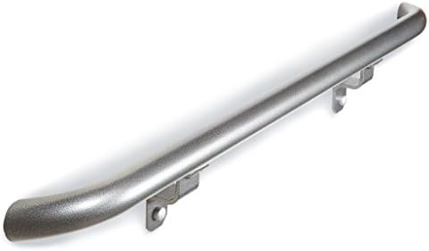 1.9" Round x 4 ft. Silver Vein Aluminum ADA Compliant Stair Handrail Kit with Wall Returns