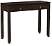 Simpli Home INT-AXCCOS-CON-CF Cosmopolitan Solid Wood 38 inch wide Contemporary Console Sofa Table in Coffee Brown