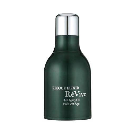 RéVive Anti Aging Face Oil - Rescue Elixir Overnight Face Oil Moisturizer - Helps Improve Skin Barrier & Reduces Fine Lines - Plumps & Smooths Skin with Murumuru Butter & Bio-Renewal Peptides (30 ml)