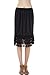 Meoldy Shop Lev Women's Double Laced Half Slip/Skirt Extender